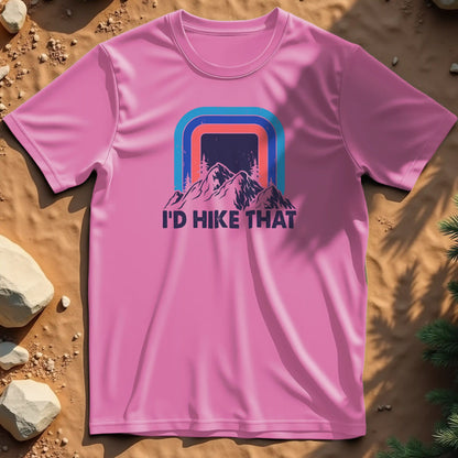 I'd hike that  t-shirt
