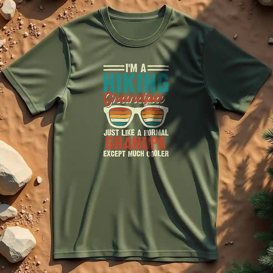 I'm a Hiking Grandpa  t-shirt