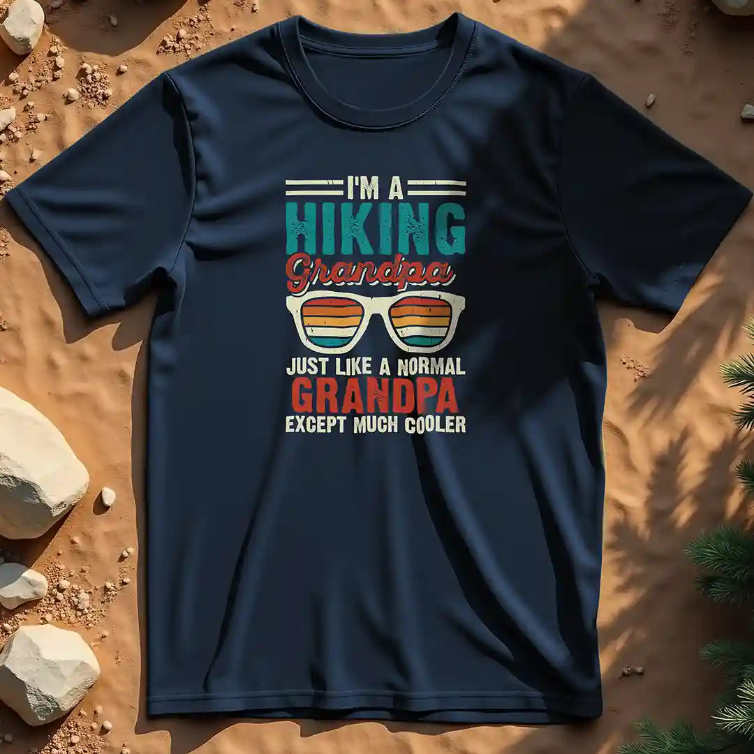 I'm a Hiking Grandpa  t-shirt