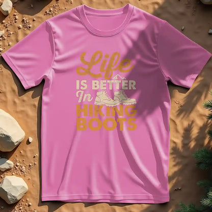 Life is Better in Hiking Boots t-shirt
