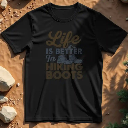 Life is Better in Hiking Boots t-shirt