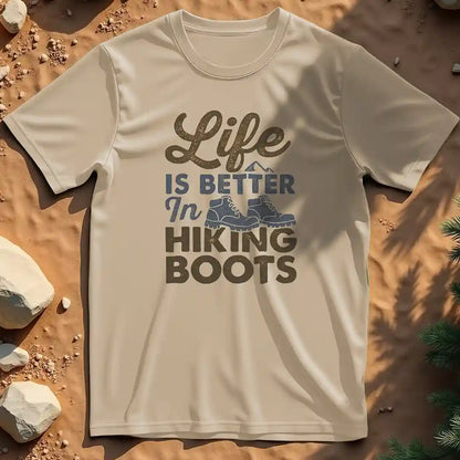 Life is Better in Hiking Boots t-shirt