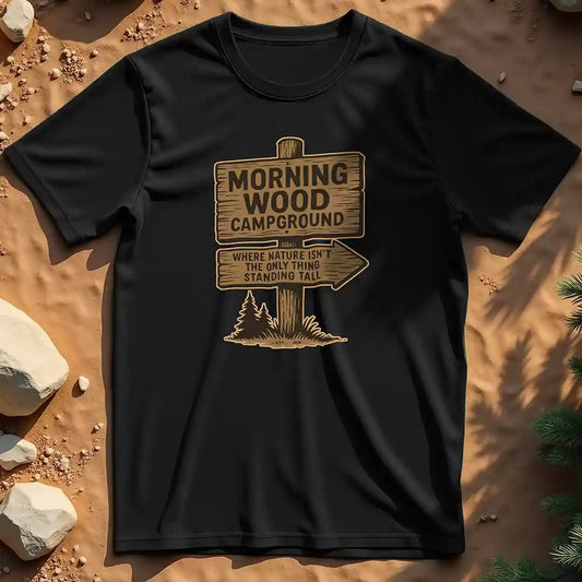 Morning wood t-shirt