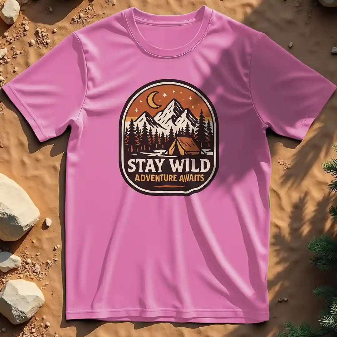 Stay Wild Badge t-shirt