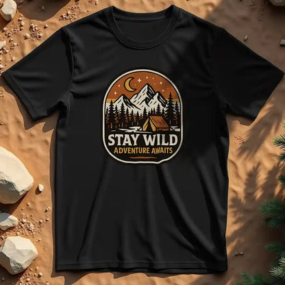 Stay Wild Badge t-shirt