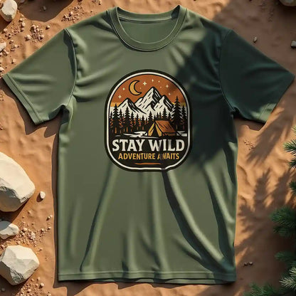 Stay Wild Badge t-shirt