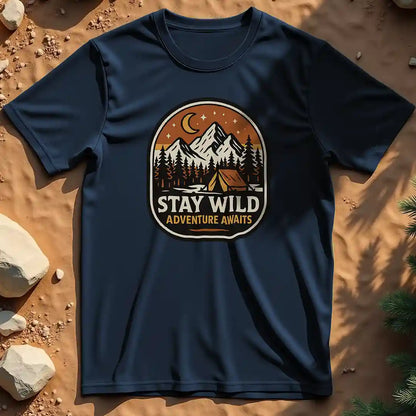 Stay Wild Badge t-shirt