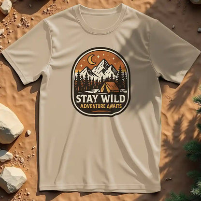 Stay Wild Badge t-shirt