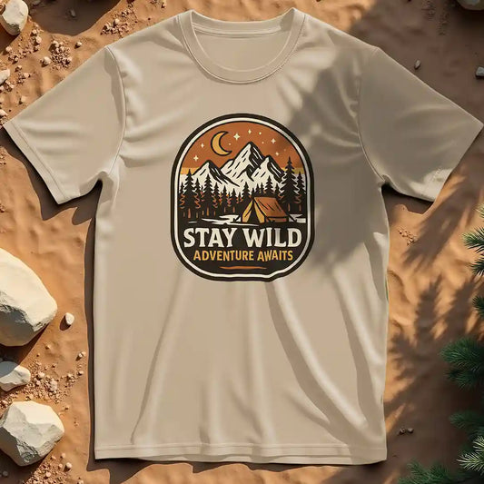Stay Wild Badge t-shirt