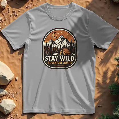 Stay Wild Badge t-shirt