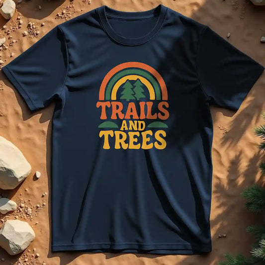 Trails & trees t-shirt