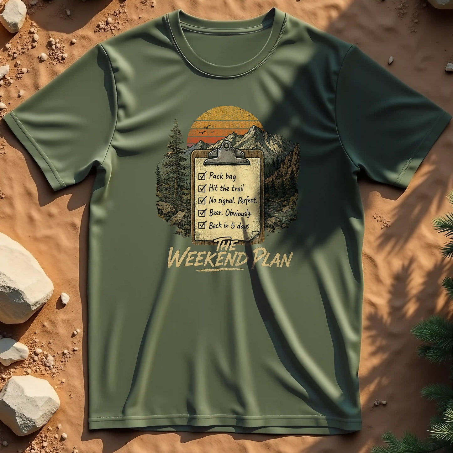 Weekend Plan t-shirt