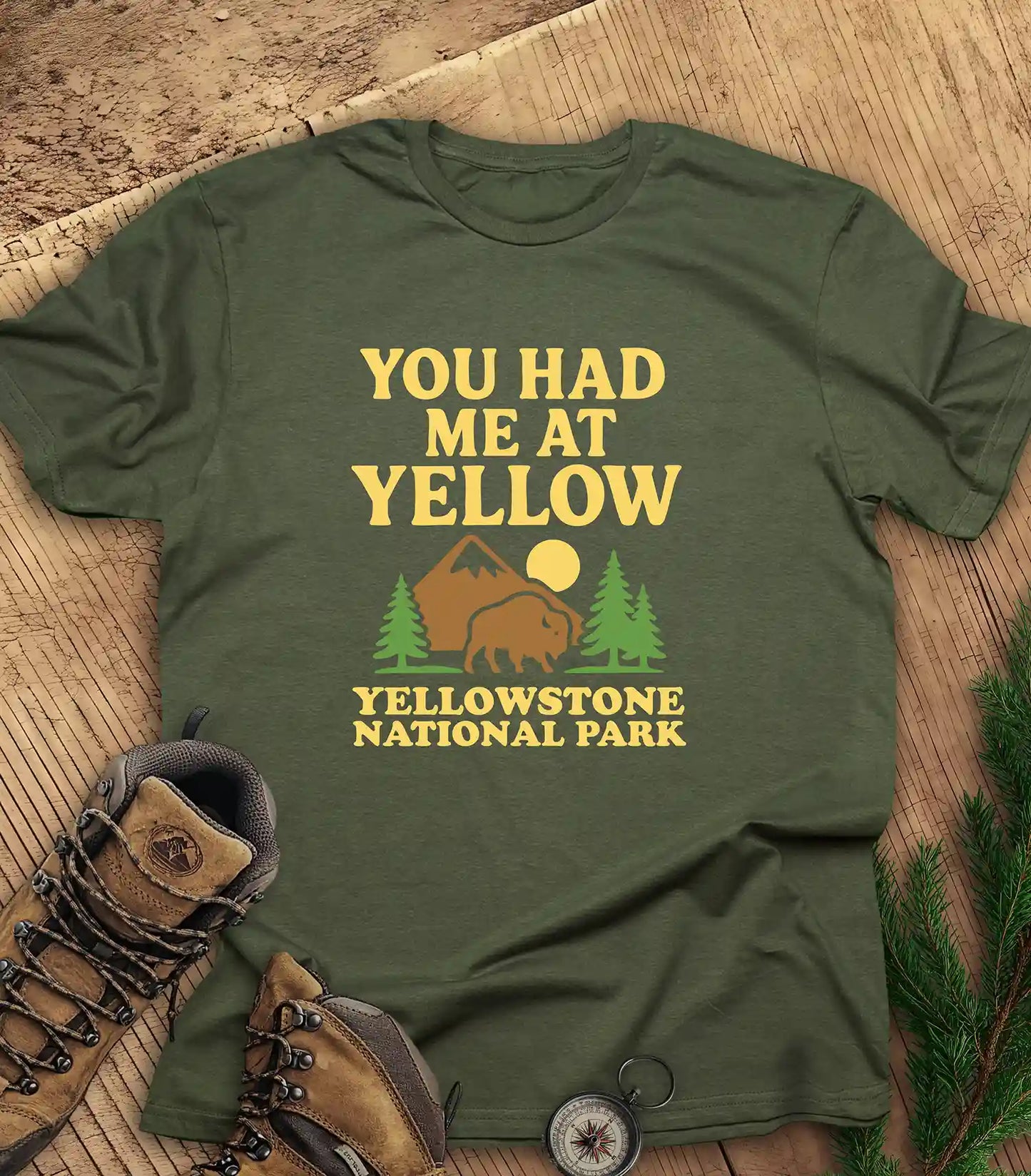 You Had Me at Yellow t-shirt